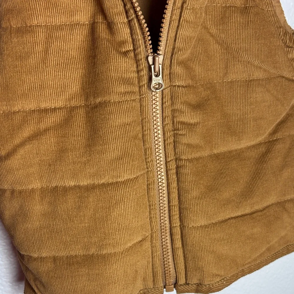 Carter's Boys Navy Pants and Brown Quilted Corduroy Vest Matching Set